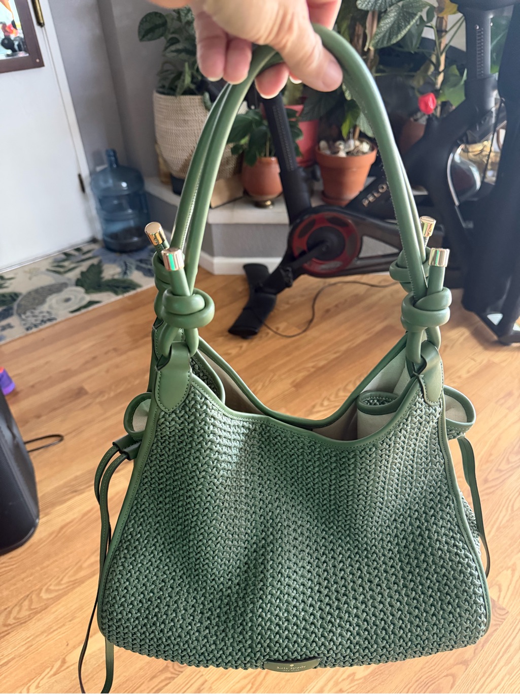 Kate Spade Stash Straw Carryall